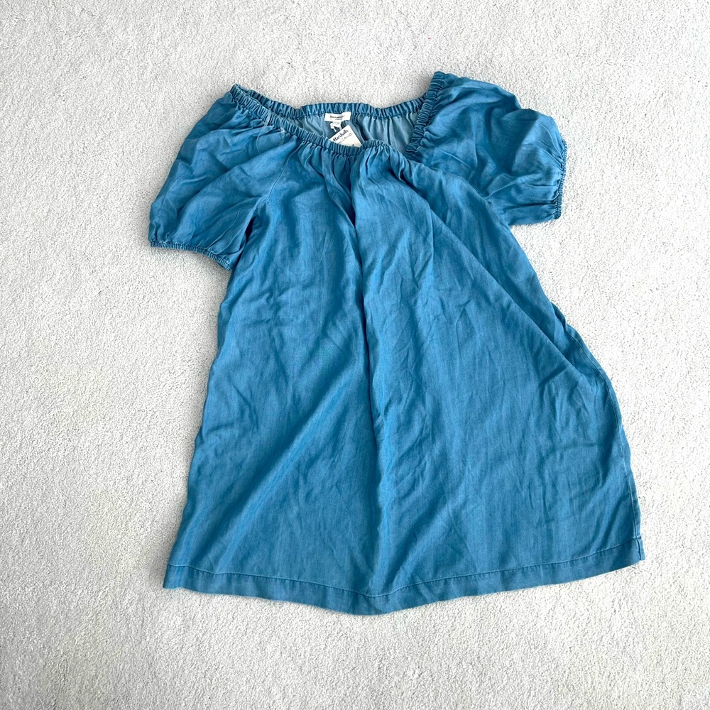 Denim flowy shirt dress from Beach Lunch Lounge brand new with tags